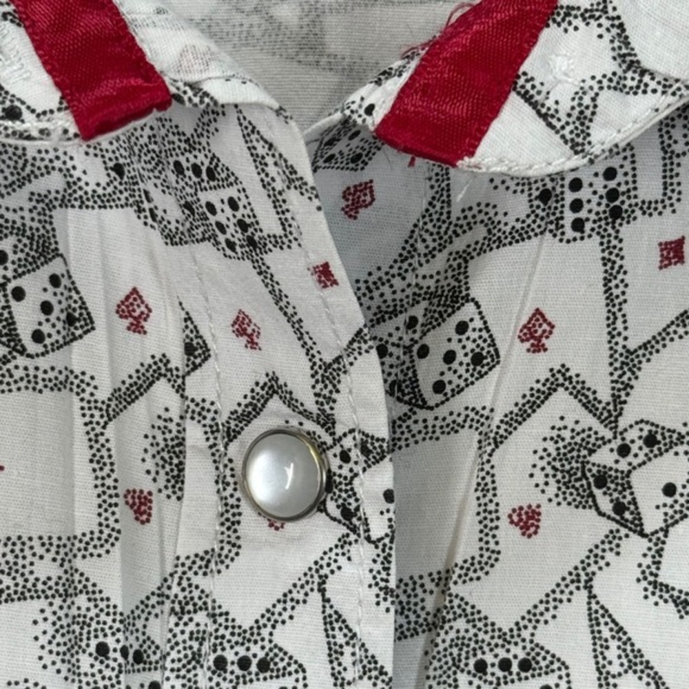 Panhandle Rough Stock Mens XXL Pearl Snap Western Shirt Cards Dice Print - Picture 6 of 13